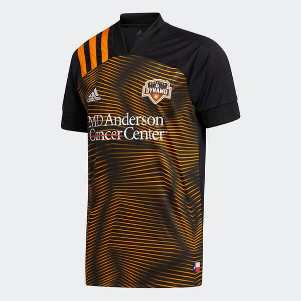 Thailande Maillot Football Houston Dynamo Exterieur 2020-21 Noir